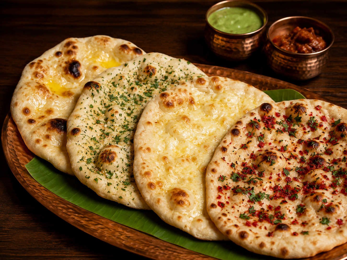 Naan Varieties at HeritageOne