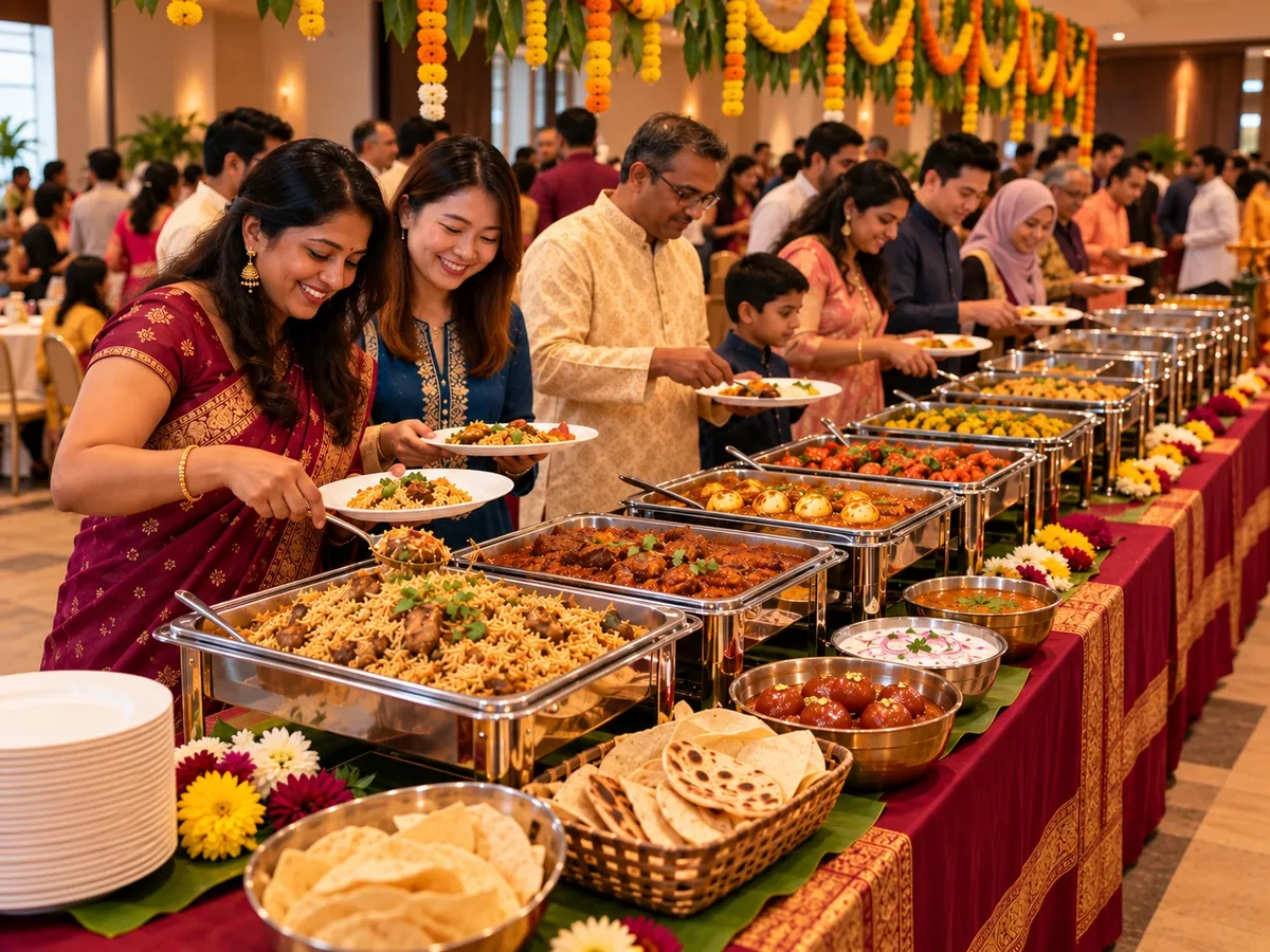 Deepavali Virundhu buffet by HeritageOne